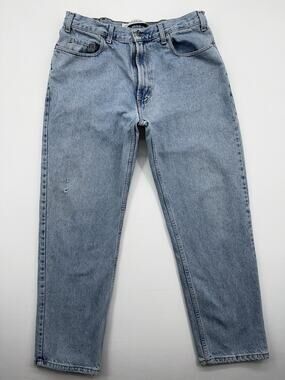 Vintage GAP Blue Jeans Globe Patch Classic Denim Pants Men Made In USA